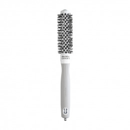 Brosse brushing céramique 20 mm Olivia Garden White&Grey