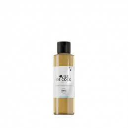 Huile de coco 100 % naturelle cheveux et corps 100 ml - 7e ÉLÉMENT