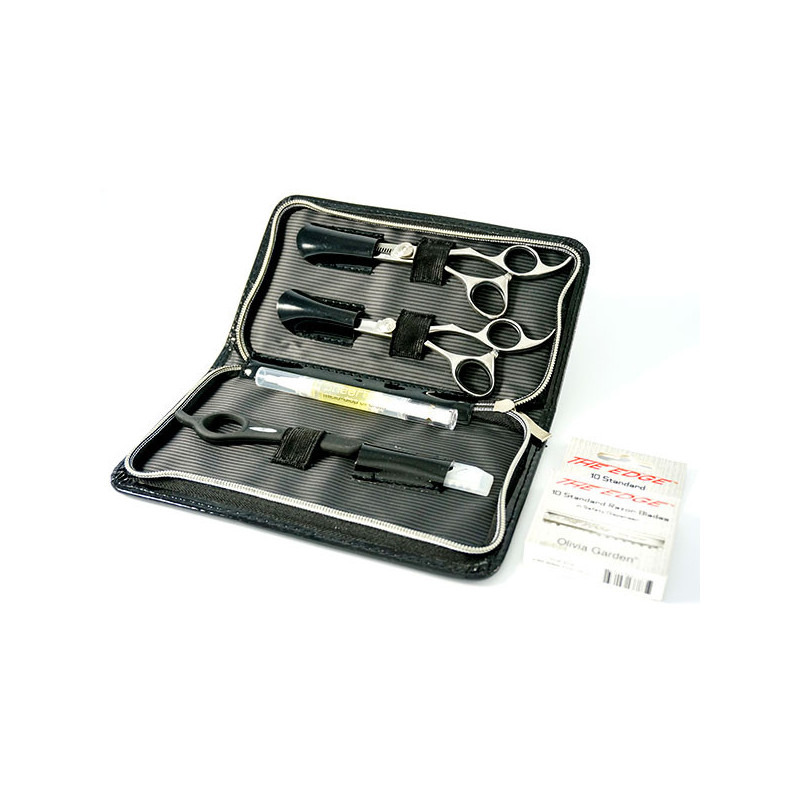 Kit de ciseaux SilkCut droitier 5.75 Olivia Garden