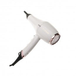 Sèche-cheveux avec écran LED Blanc & Rose 7e ÉLÉMENT