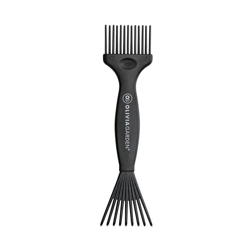 Brosse nettoyante noire pour brosses à cheveux Olivia Garden