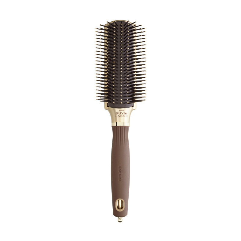 Brosse démêlante Expert Style Control Gold&Brown Olivia Garden