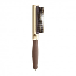 Brosse démêlante antistatique Gold&Brown Olivia Garden