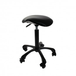 Tabouret coiffeur ergonomique Ergo Stool noir
