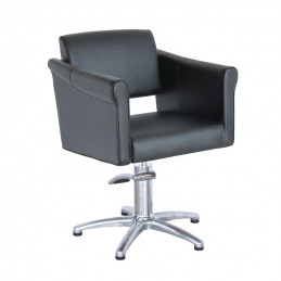 Fauteuil de coiffure Vienna Noir - 7e ÉLÉMENT