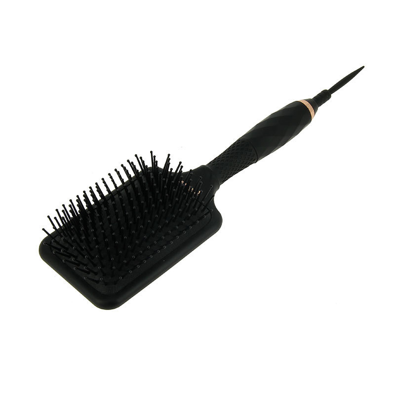 Brosse à cheveux Paddle Diamond noire 7e ÉLÉMENT