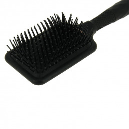 Brosse de coiffage noire à coussin pneumatique