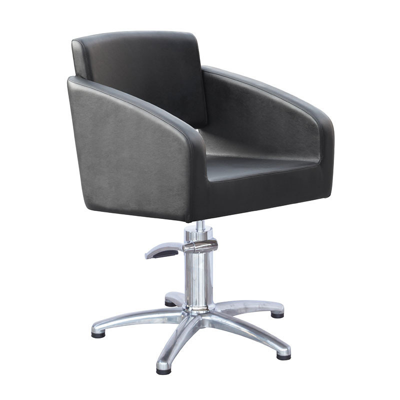 Fauteuil de coiffure Berlin noir 50x98cm - 7e ÉLÉMENT