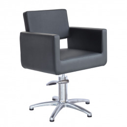 Fauteuil coiffure Madrid noir 7e ÉLÉMENT
