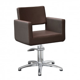 Fauteuil coiffure Madrid marron 81 x 63 cm 7e ÉLÉMENT