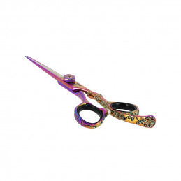 Ciseaux de coiffure professionnels Rainbow 5.5 - 7e ÉLÉMENT Ciseaux de coiffure professionnels Rainbow 5.5 - 7e ÉLÉMENT