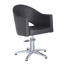 Fauteuil coiffure noir Roma 7e ÉLÉMENT