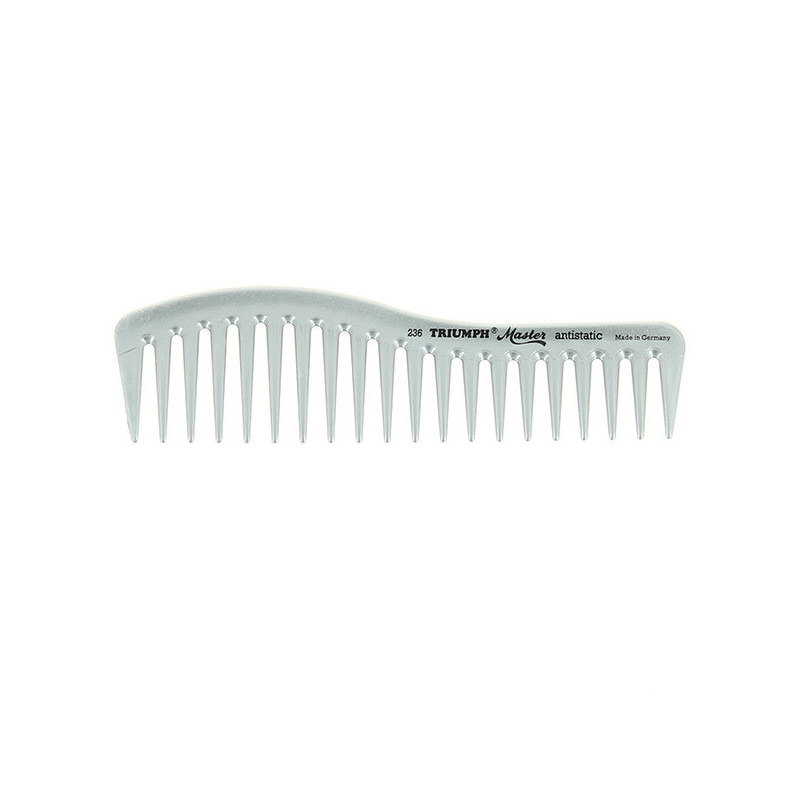 Peigne démêloir Triumph Master gris à dents larges Peigne démêloir Triumph Master gris à dents larges