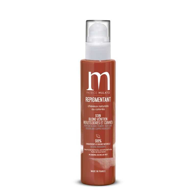 Soin Repigmentant Blond vénitien - reflets dorés et cuivrés — 200ML - Mulato