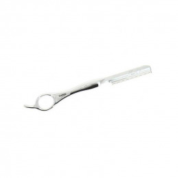 Rasoir coiffeur grand modèle Chrome Feather