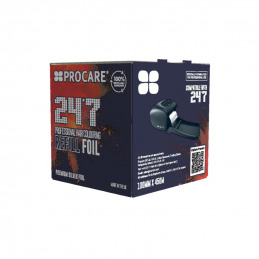 Rouleau aluminium Procare 100 mm x 450 m pour mèches