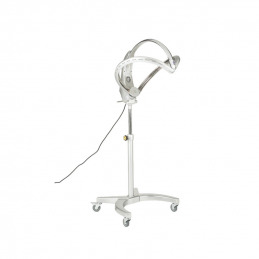 Casque de coiffure Climafly Argent brillant sur pied - Ultron