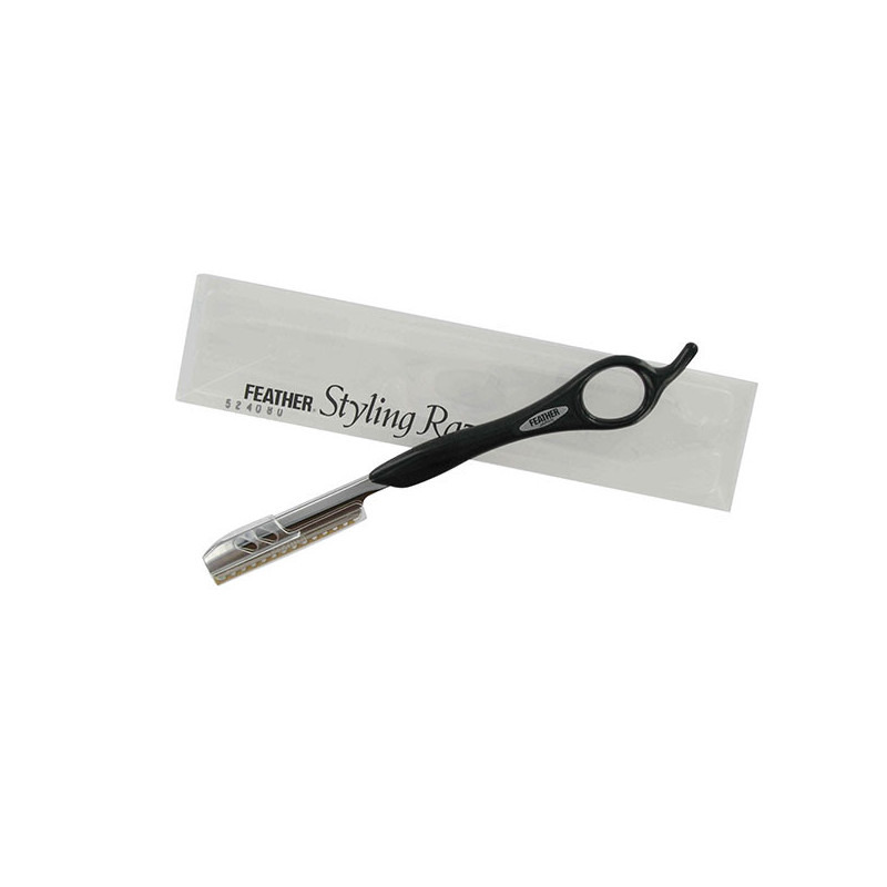 Rasoir noir styling Feather grand modèle Rasoir noir styling Feather grand modèle