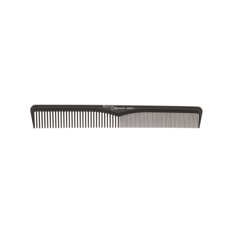 Peigne de coupe droit noir Anthracite Carbon C3 Hercules Peigne de coupe droit noir Anthracite Carbon C3 Hercules