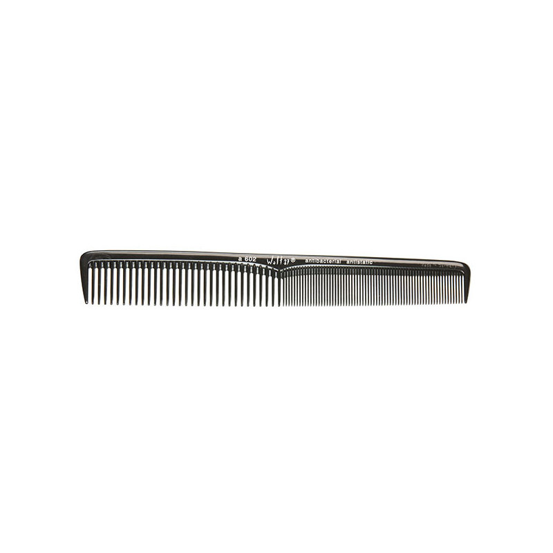 Peigne droit afro Wolf A602 noir Hercules