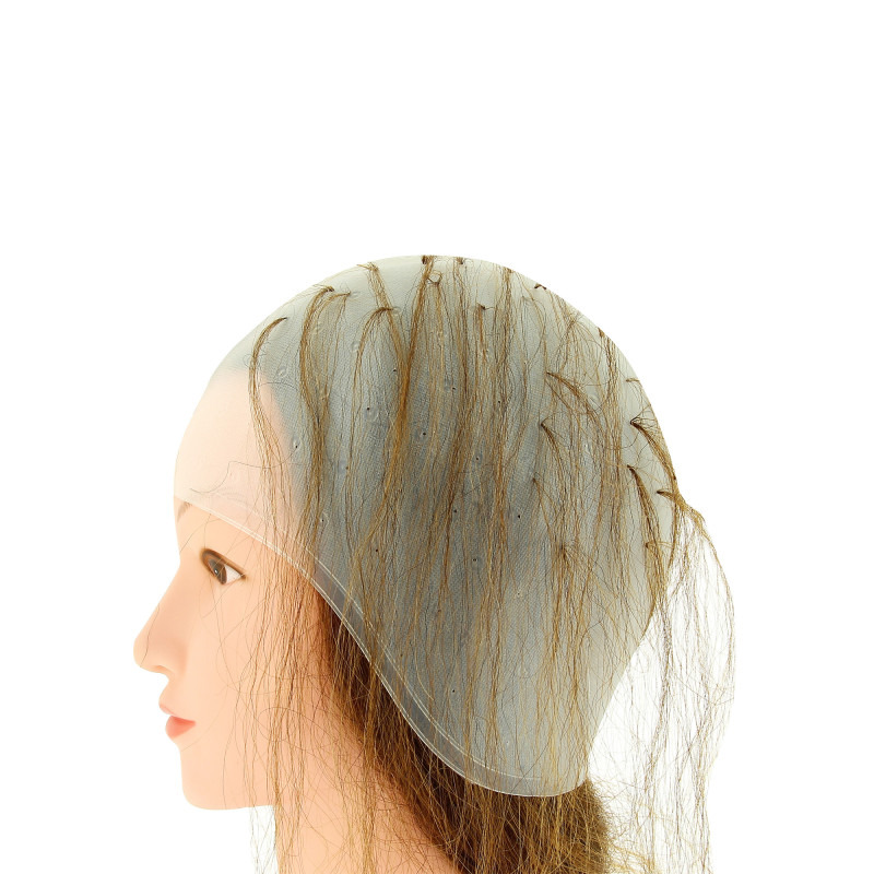 Bonnet à mèches Coiffeo en silicone transparent