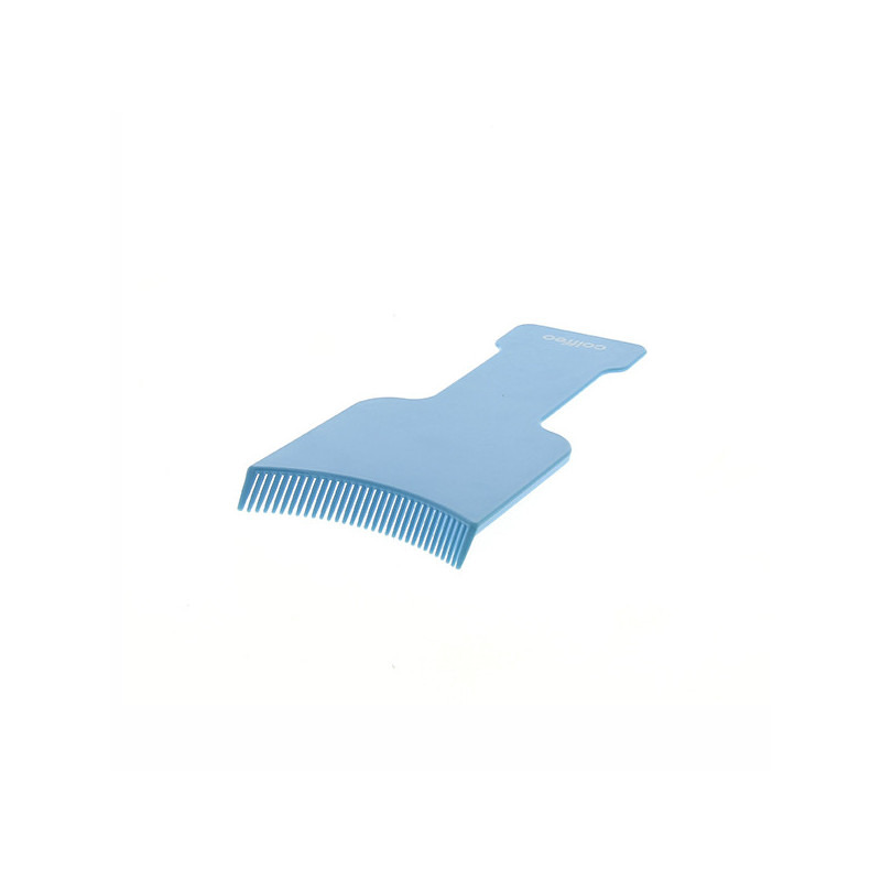 Palette à mèches bleue avec dents Coiffeo