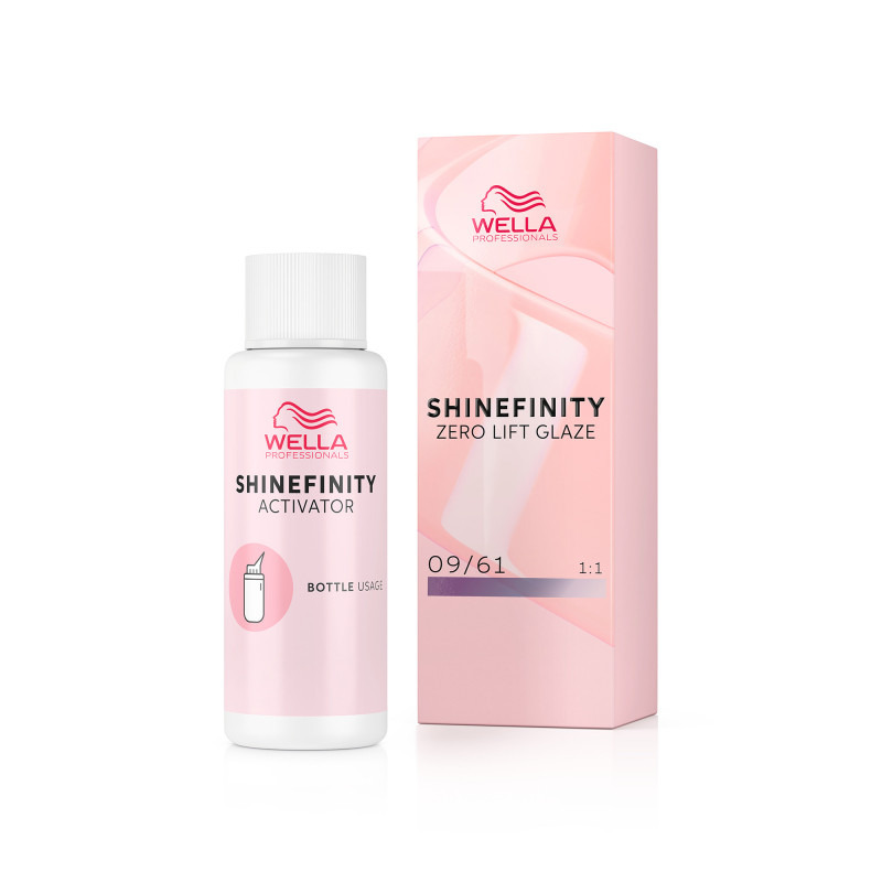 Activateur 2 % Shinefinity Wella Professionals en flacon applicateur