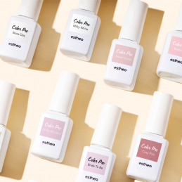 Vernis semi-permanent rose éclatant Estheo