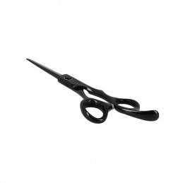 Ciseaux de coupe ergonomiques 5.5 Noir chromé 7e ÉLÉMENT