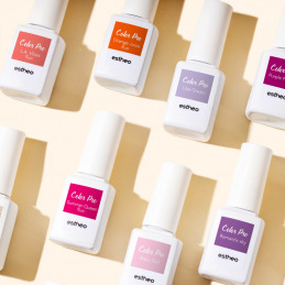 Vernis semi-permanent Estheo rose corail tendance