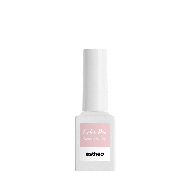 Vernis semi-permanent Color Pro 3 Sweet nude 10 ml - Estheo Vernis semi-permanent Color Pro 3 Sweet nude 10 ml - Estheo