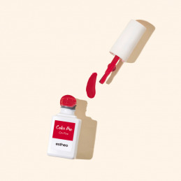 Vernis semi-permanent rouge audacieux Estheo 10 ml