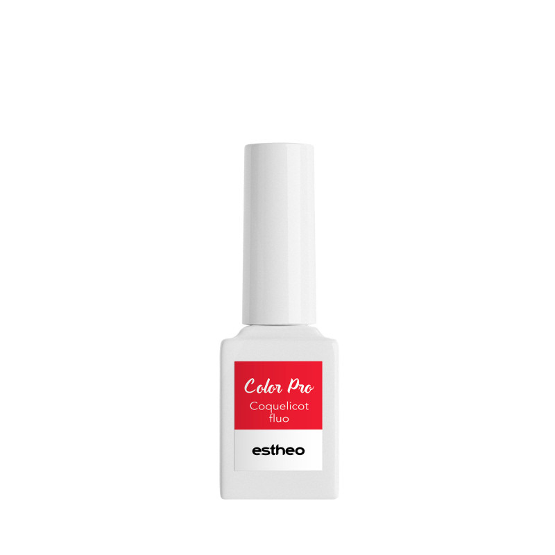 Vernis semi-permanent rouge Coquelicot Color Pro 23 Estheo