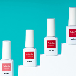 Color Pro 23 Coquelicot, vernis semi-permanent rouge Estheo