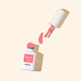 Vernis semi-permanent corail Flamingo 10ML - Estheo