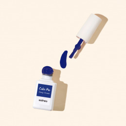 Vernis semi-permanent bleu captivant Estheo 10ML Vernis semi-permanent bleu captivant Estheo 10ML