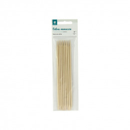Bâtons en bois pour cuticules x8 Estheo Bâtons en bois pour cuticules x8 Estheo