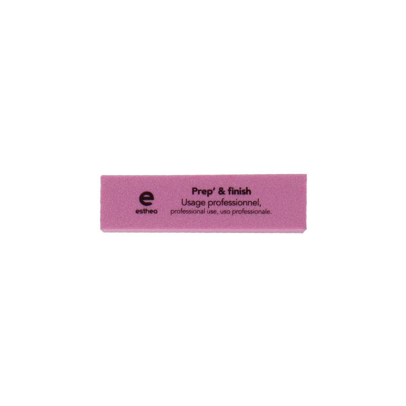 Bloc ponce pour ongles rose grain 120 - Estheo