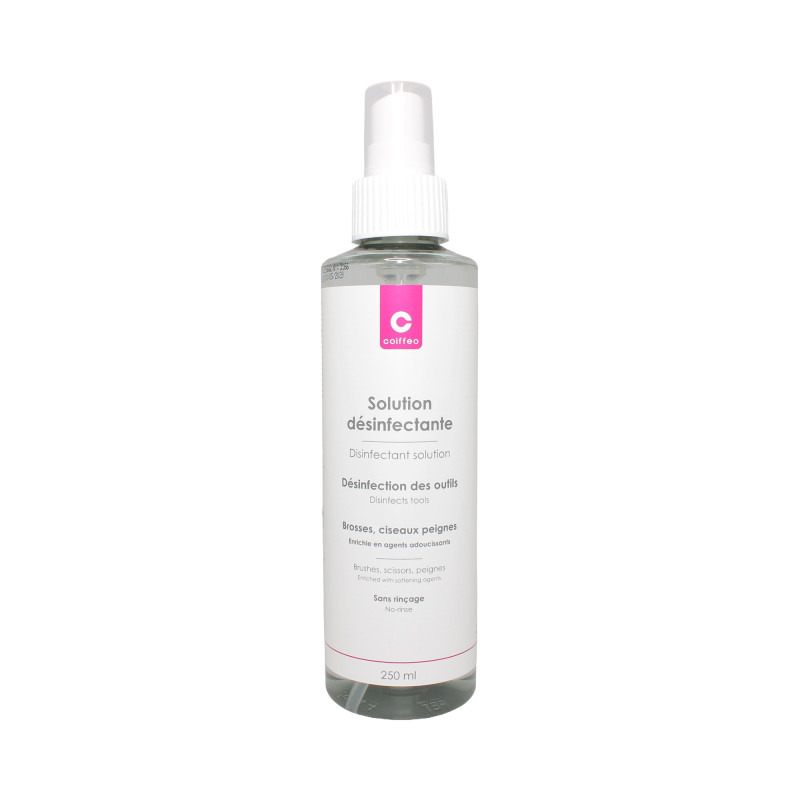 Solution désinfectante Coiffeo pour outils de coiffure Solution désinfectante Coiffeo pour outils de coiffure