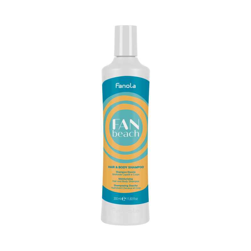 Shampoing douche hydratant FanBeach pour cheveux et corps Fanola