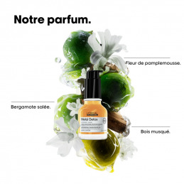 Huile anti-frisottis Metal Detox pour salon de coiffure