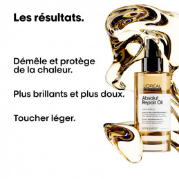 Huile 10-en-1 Absolut Repair pour cheveux secs et abîmés