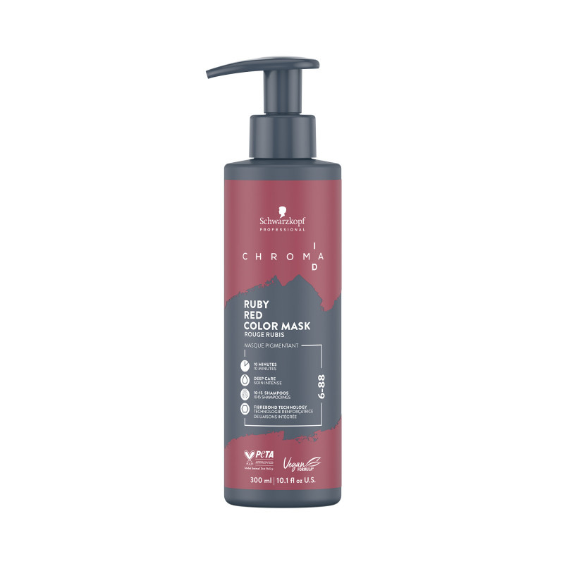Masque pigmentant ChromaID 6-88 Rouge Rubis Schwarzkopf Professional