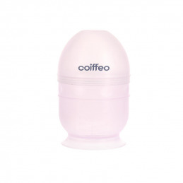 Shaker-doseur transparent Rose Coiffeo