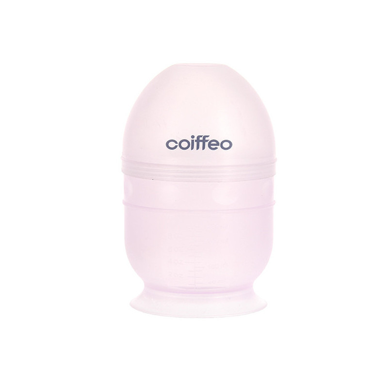 Shaker-doseur transparent Rose Coiffeo