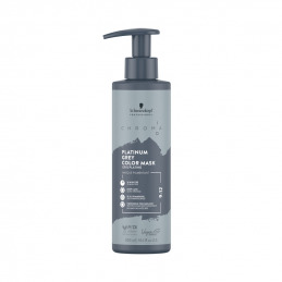 Masque pigmentant ChromaID 9-12 Gris Platine Schwarzkopf Professional
