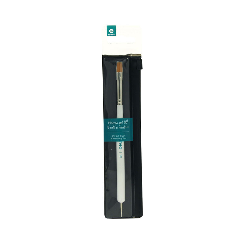 Pinceau gel UV et outil à marbrer 101 Estheo
