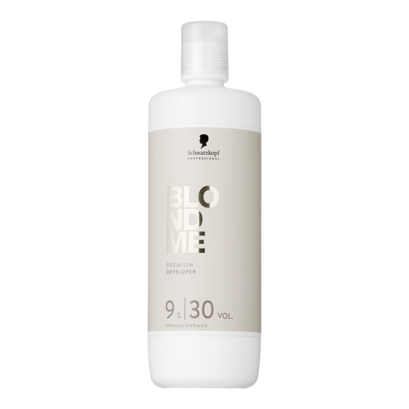 Révélateur capillaire BlondMe 9 % 1000 ml Schwarzkopf Professional Révélateur capillaire BlondMe 9 % 1000 ml Schwarzkopf Professional