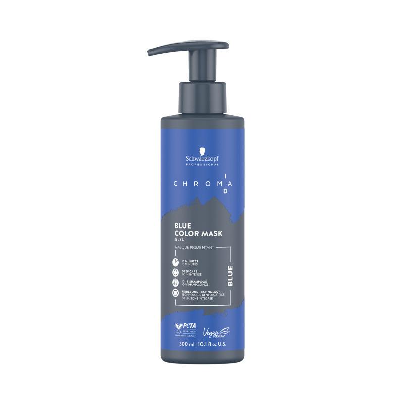 Masque pigmentant bleu ChromaID 300 ml Schwarzkopf Professional