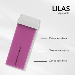 Cartouche cire Lilas 100 ml pour institut
